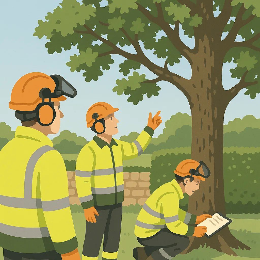 Felling a Tree Safely in Your Devon Garden