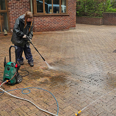Pressure washing