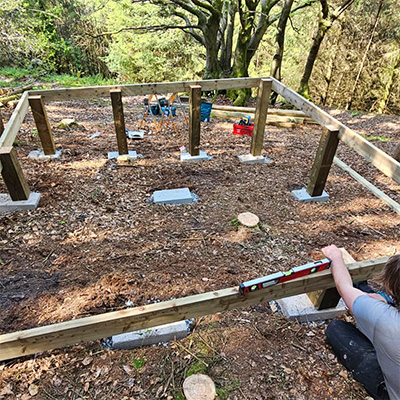 Decking installation